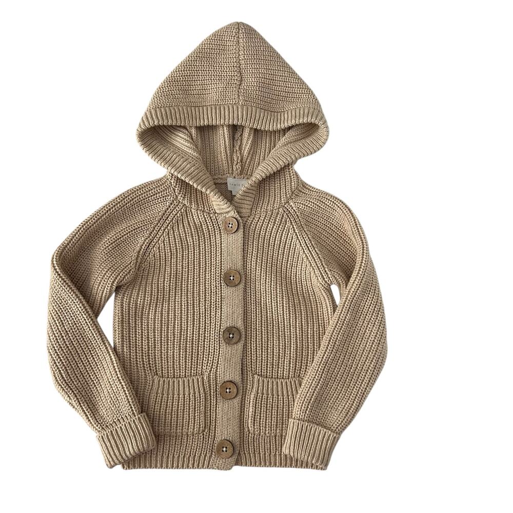 Jamie Kay hooded knit cardigan